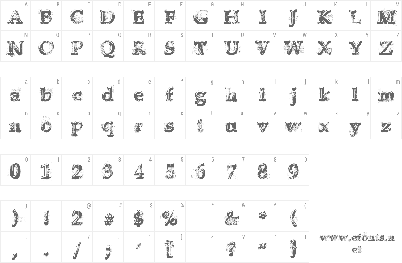 Font Yukon Gold preview